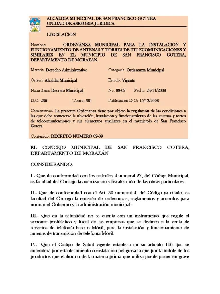 antenas para telefonia normas de construccion auditoria informes - Quién regula las antenas de telecomunicaciones