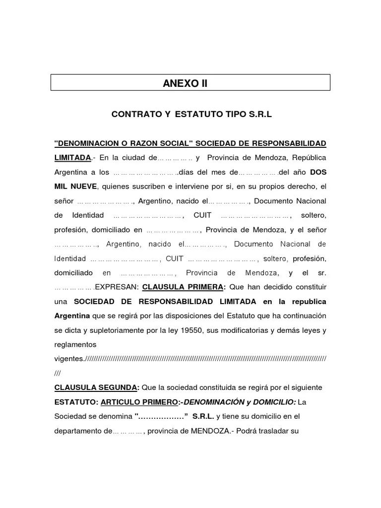 cláusulas de fiscalizacion srl - Quién responde en una SRL en Argentina