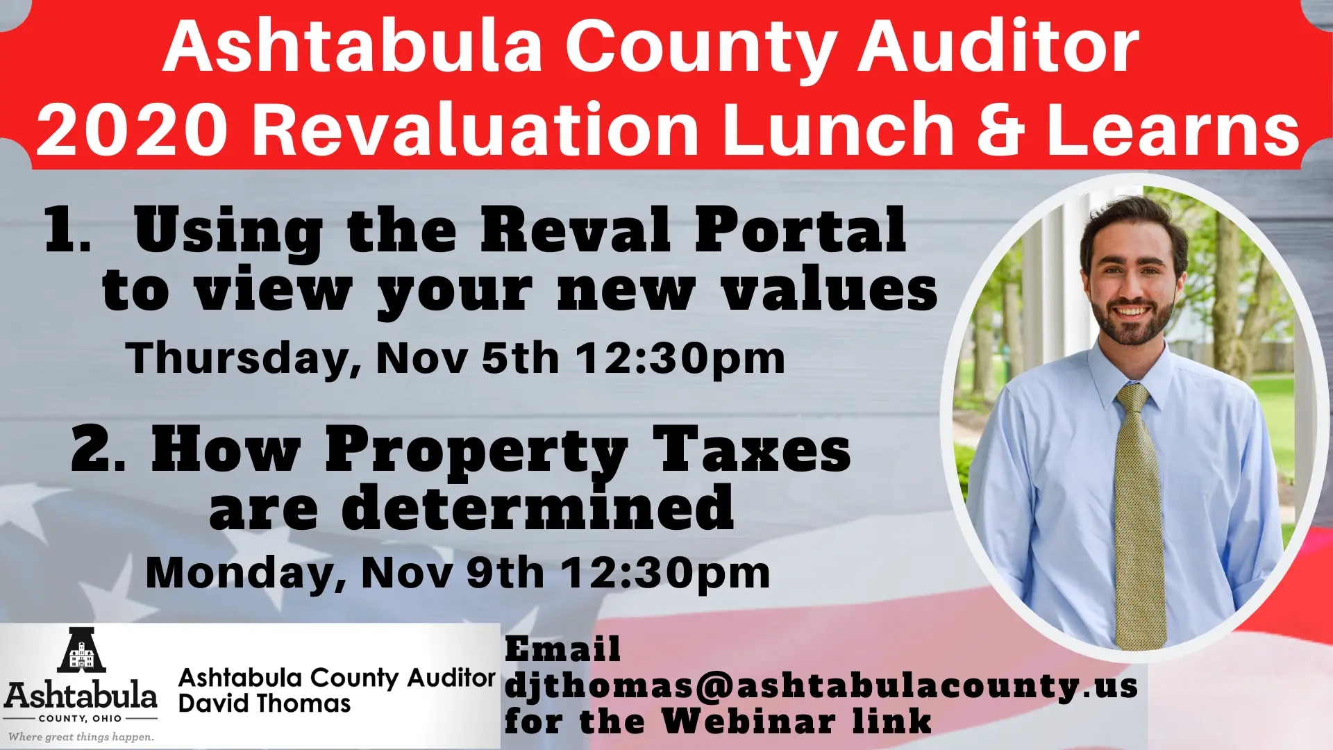 ashtabula county ohio auditor - What is the homestead exemption for the Auditor in Ashtabula County
