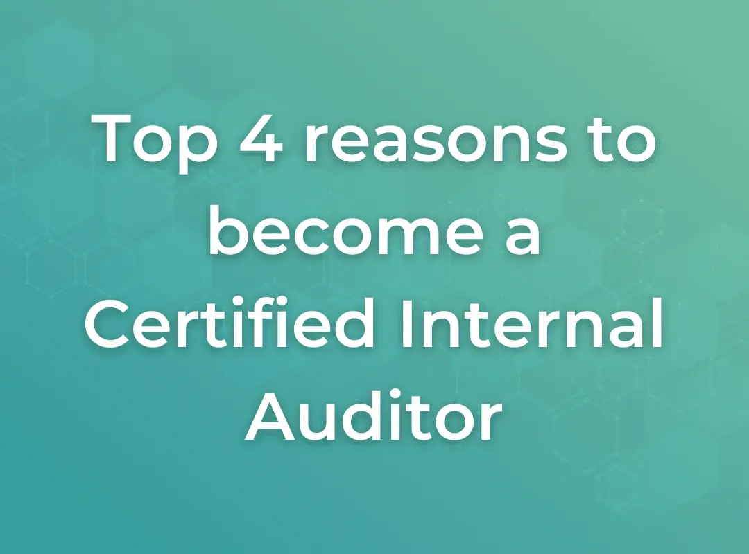 why become certified internal auditor - Why do you want to be an internal auditor